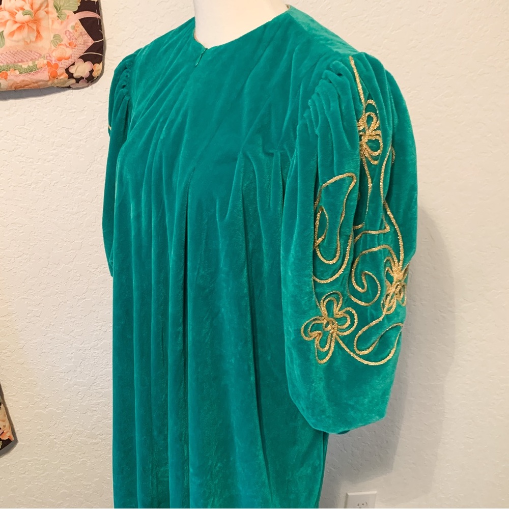 Vintage Velour Housecoat